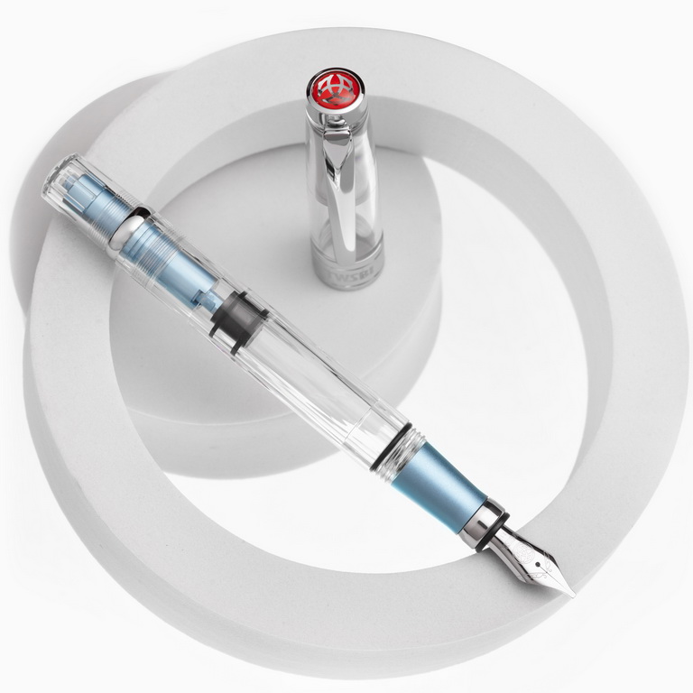 ★ TWSBI DIAMOND 580 AL ニブＭ TWSBI Diamond 580 AL Iceberg Fountain pen - Vulpen